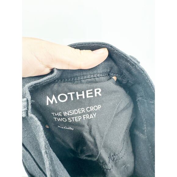 MOTHER The Insider Crop Step Fray Not Guilty Size 29 - Picture 3 of 7